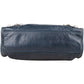 Balenciaga Blue Leather Mini City Handbag