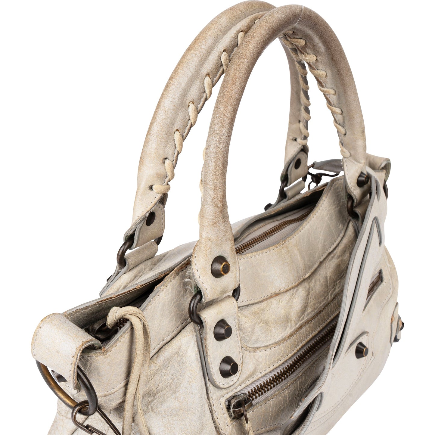 Balenciaga Classic Leather First City Handbag