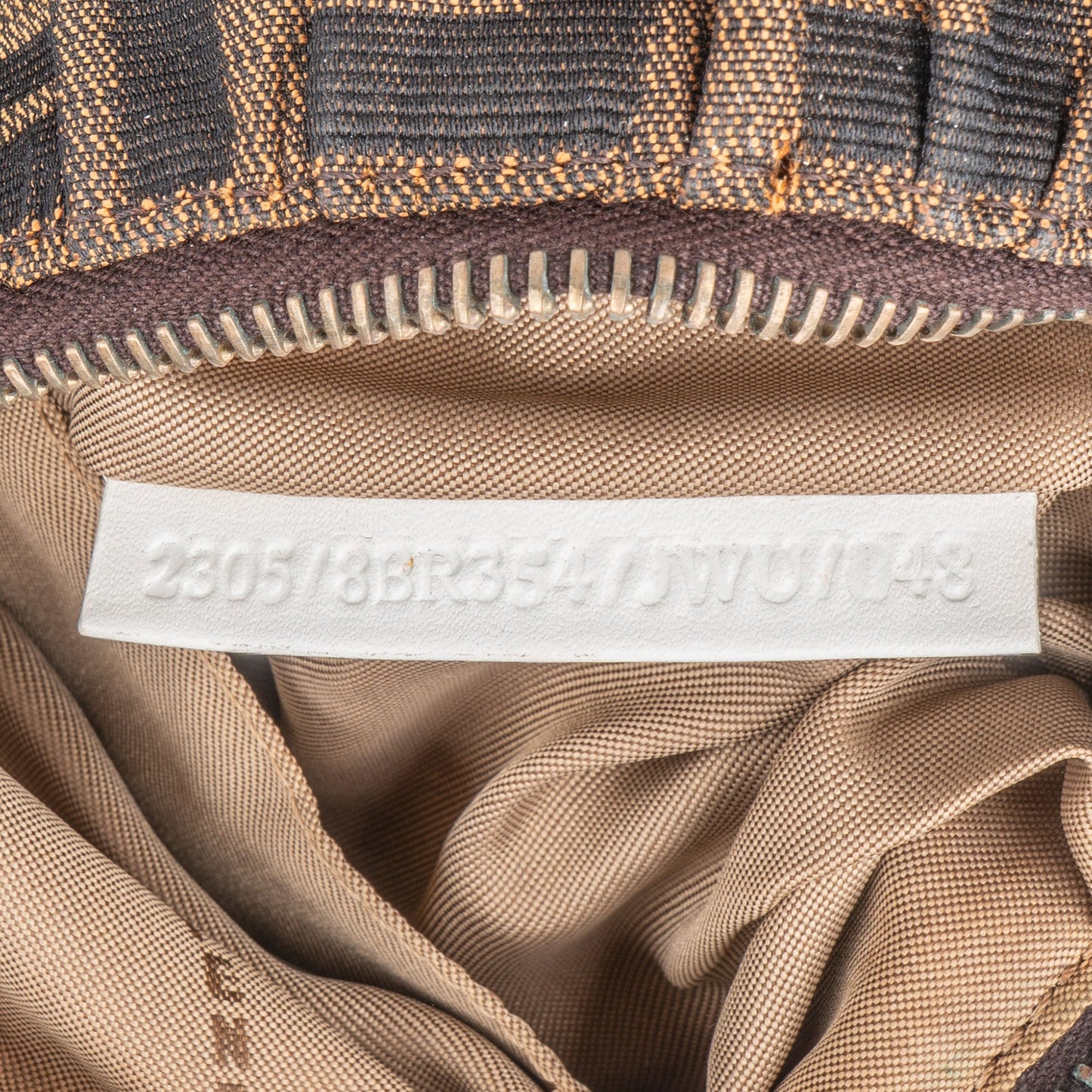 Fendi FF Monogram Mini Zucca Handbag