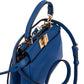 Fendi Mini Peekaboo aus blauem Leder – Ansicht 3