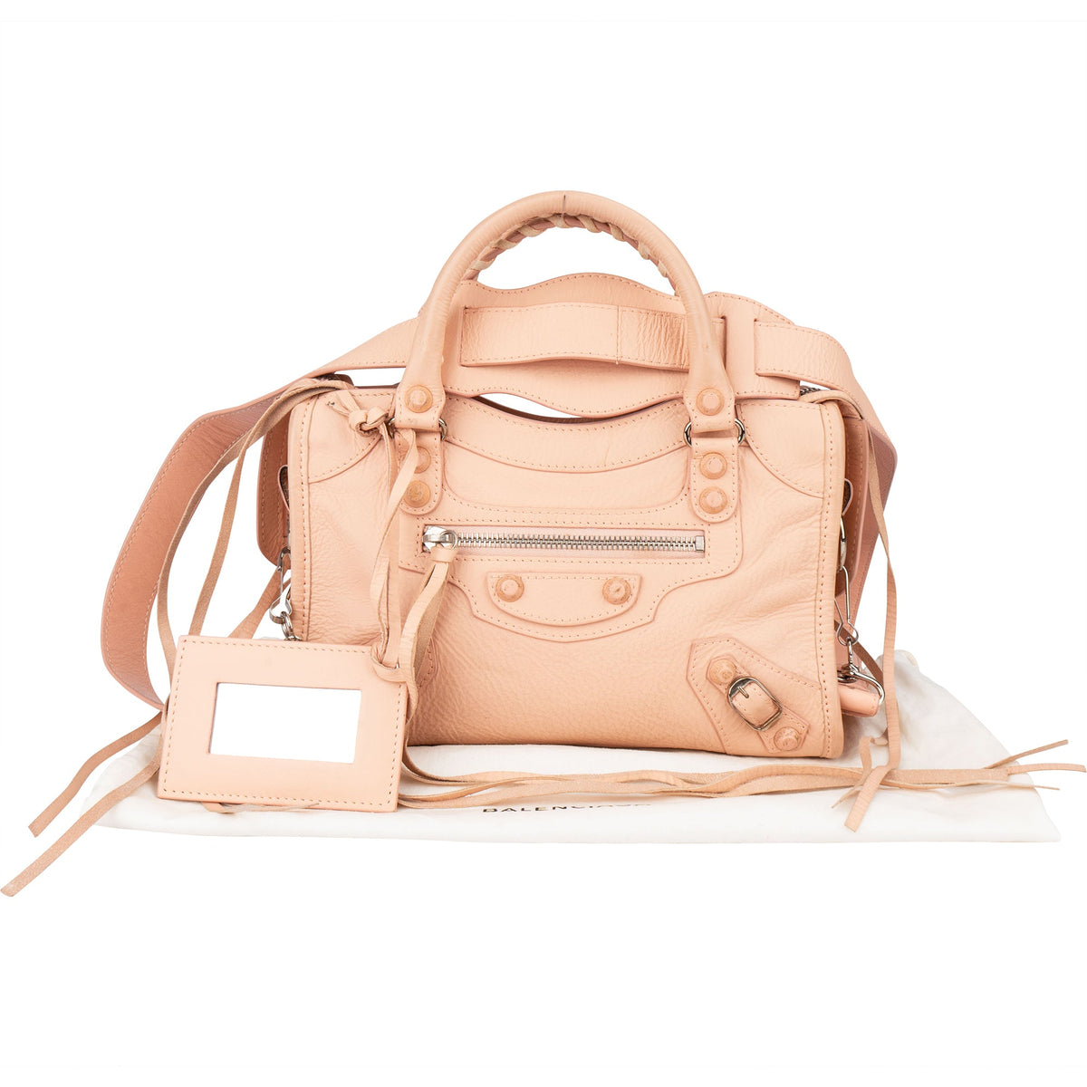 Balenciaga Leather City Mini Handbag