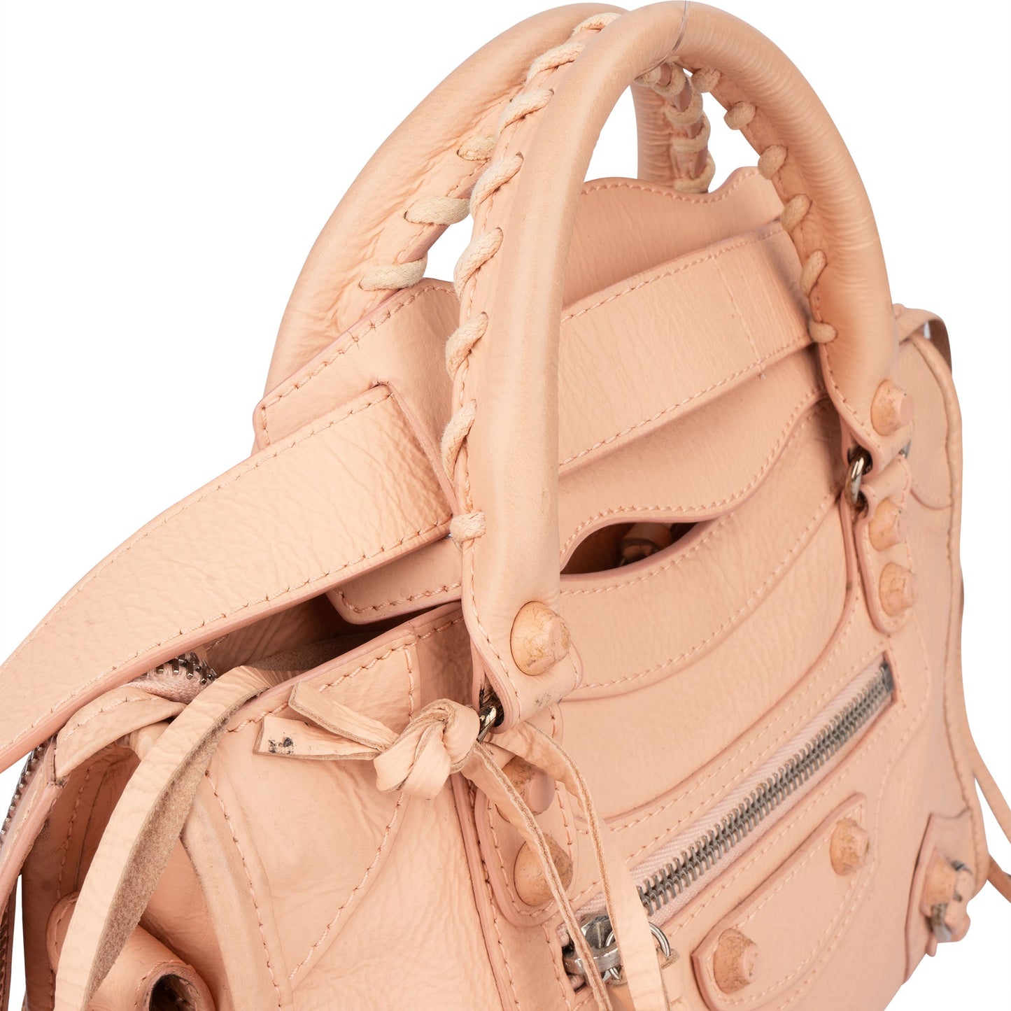 Balenciaga Leather City Mini Handbag