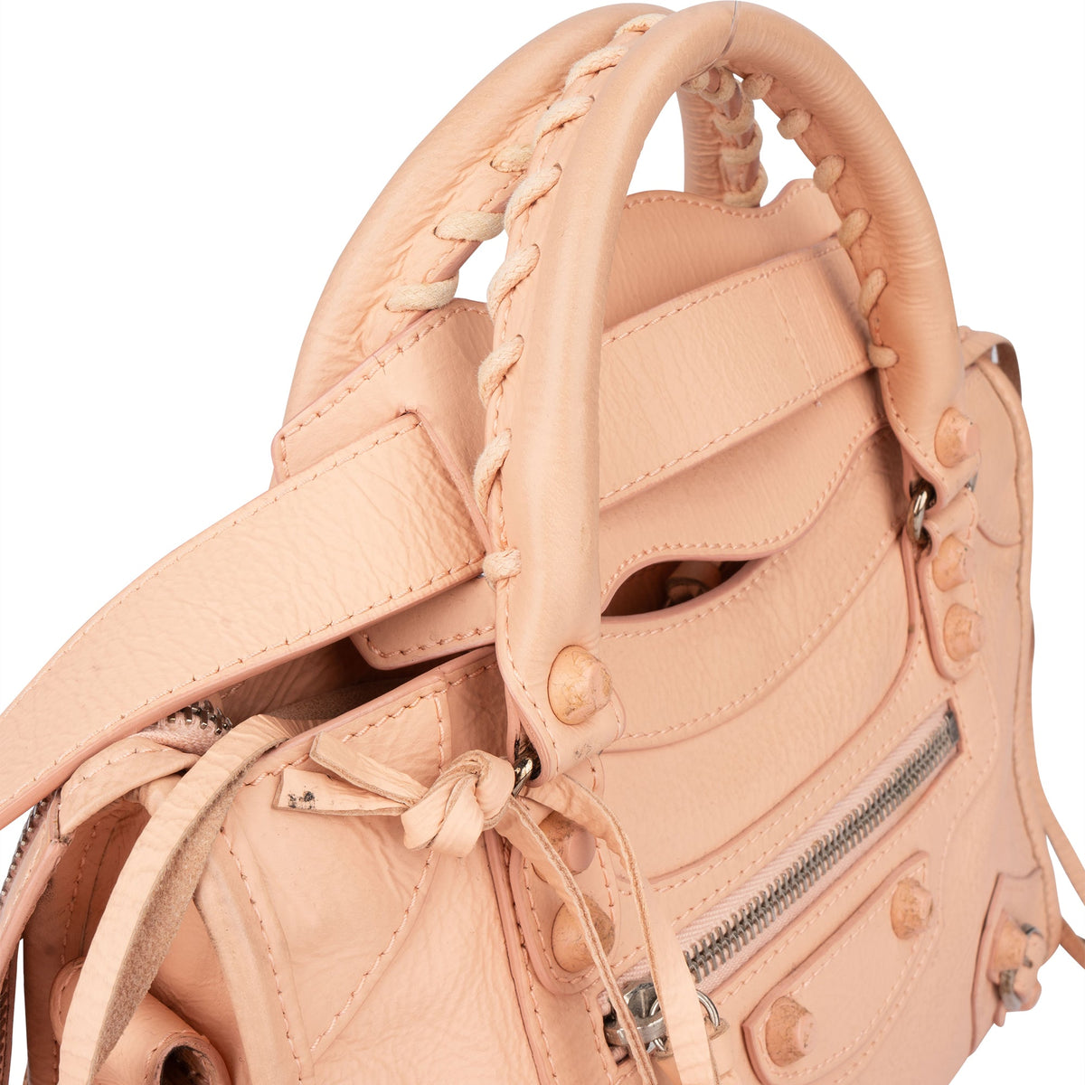 Balenciaga Leather City Mini Handbag