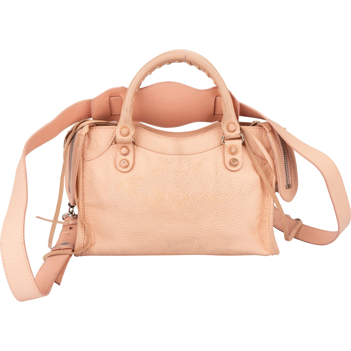 Balenciaga Leather City Mini Handbag