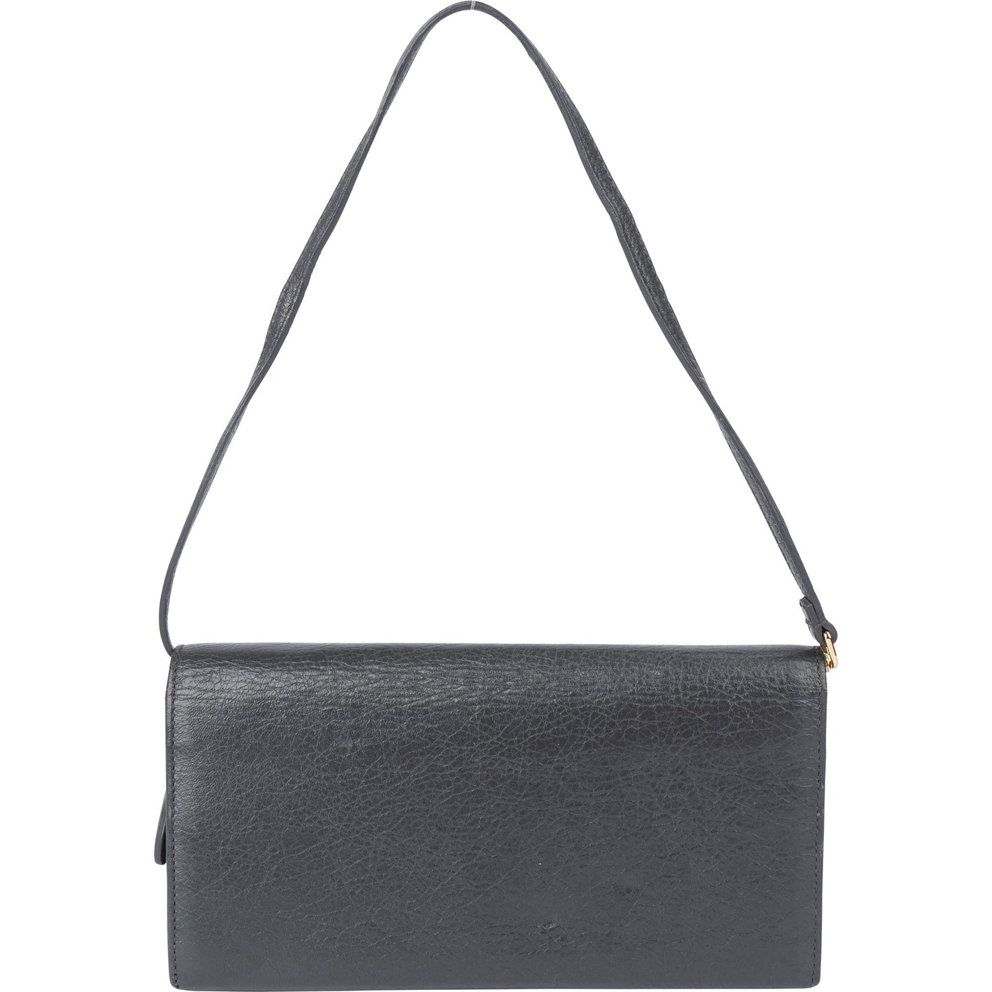 Balenciaga Grey Leather Wallet Handbag