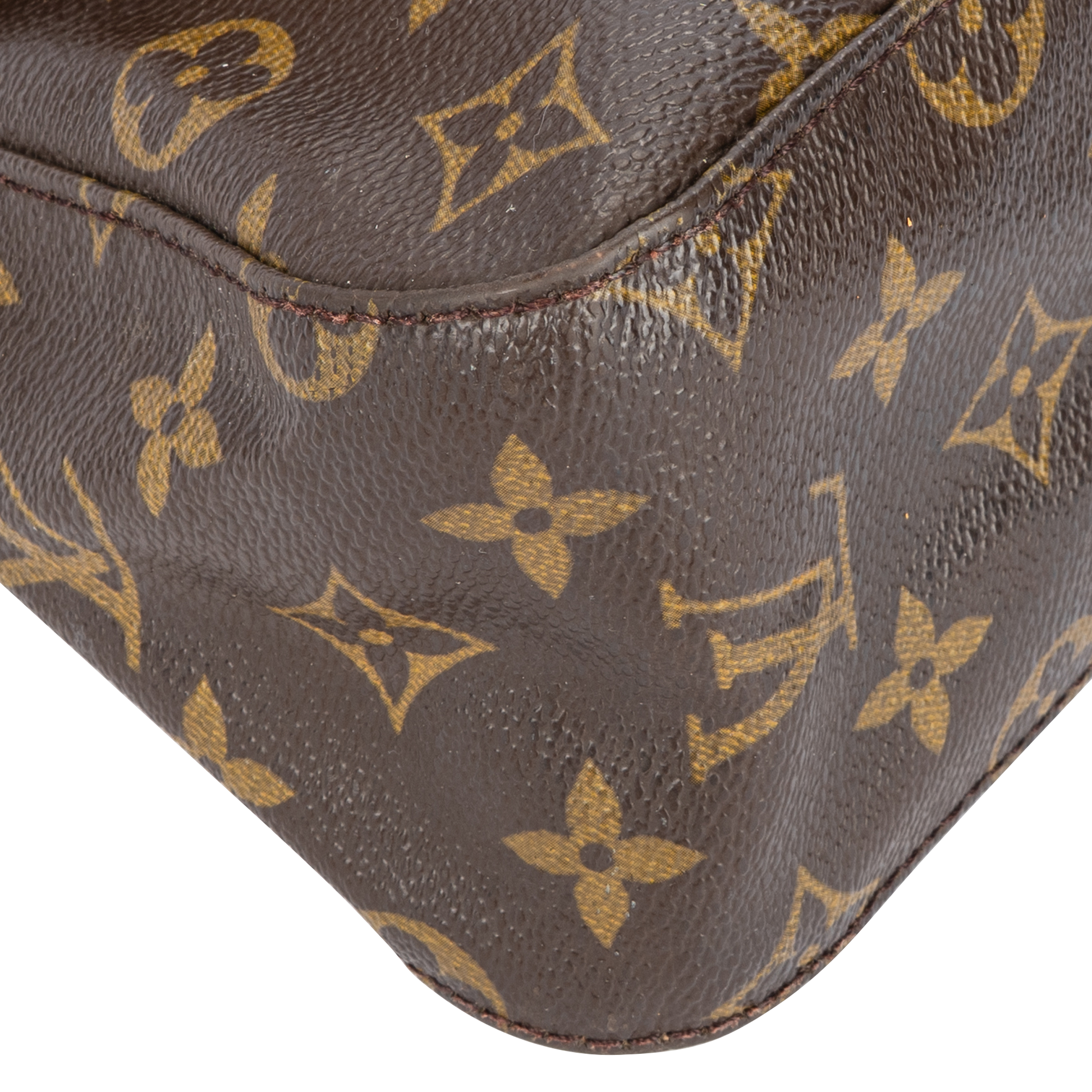 Louis Vuitton Canvas Monogram Looping PM Shoulder Bag – vintage on