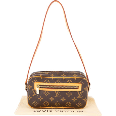 Louis Vuitton Canvas Monogram Pochette Cite Shoulder Bag