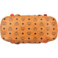 MCM Visetos Monogram Shopper Shoulder Bag