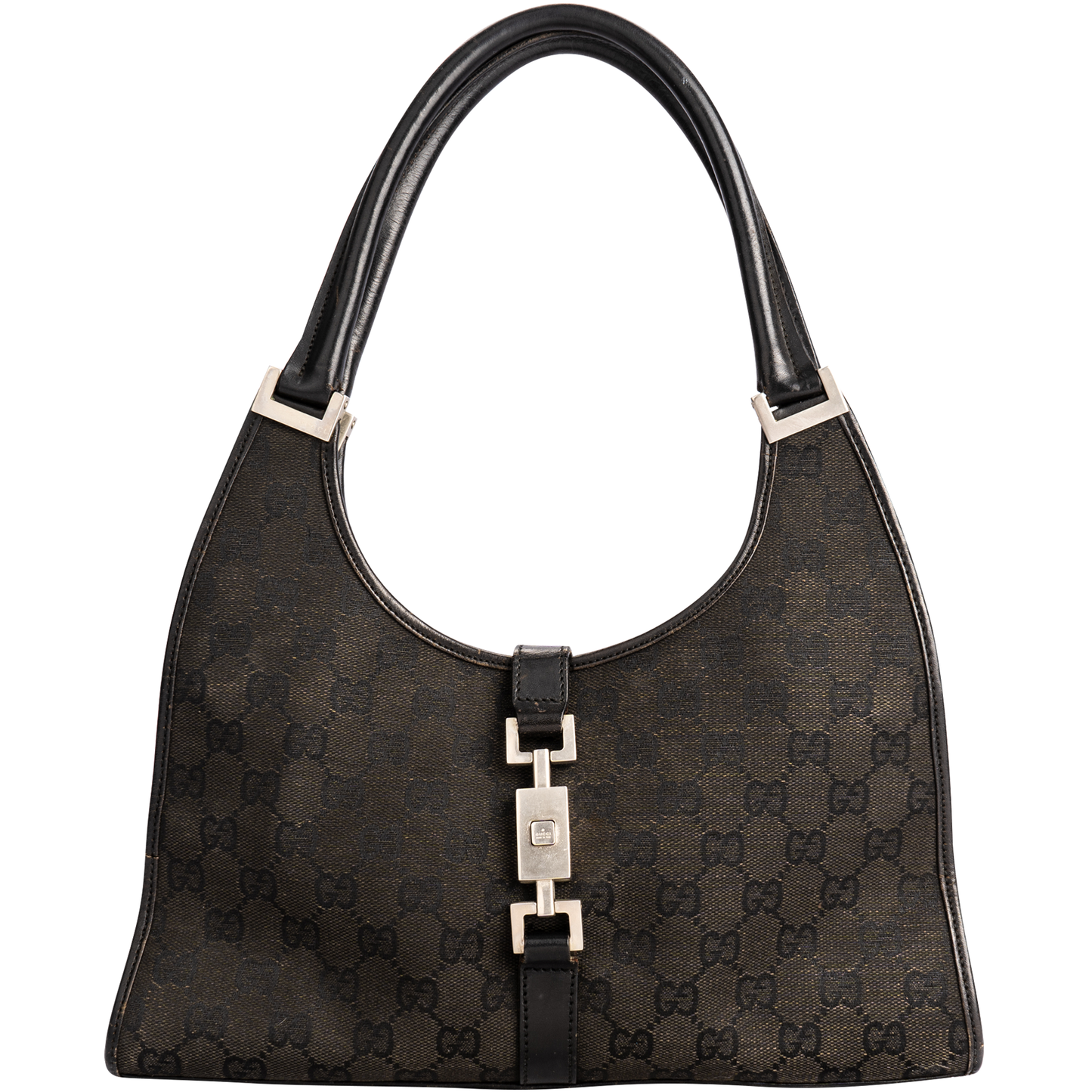 Gucci Monogram Jackie Shoulder Bag