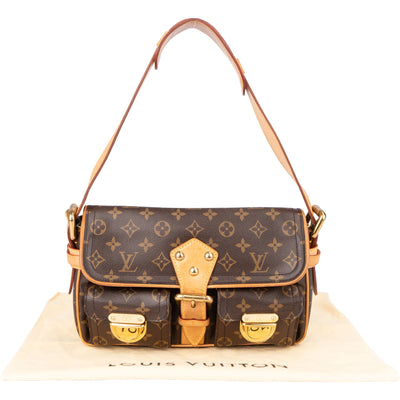 Louis Vuitton Canvas Monogram Hudson PM Shoulder Bag