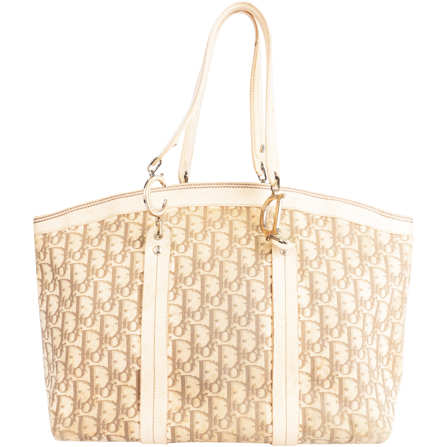 Christian Dior Oblique Floral Shopper Bag