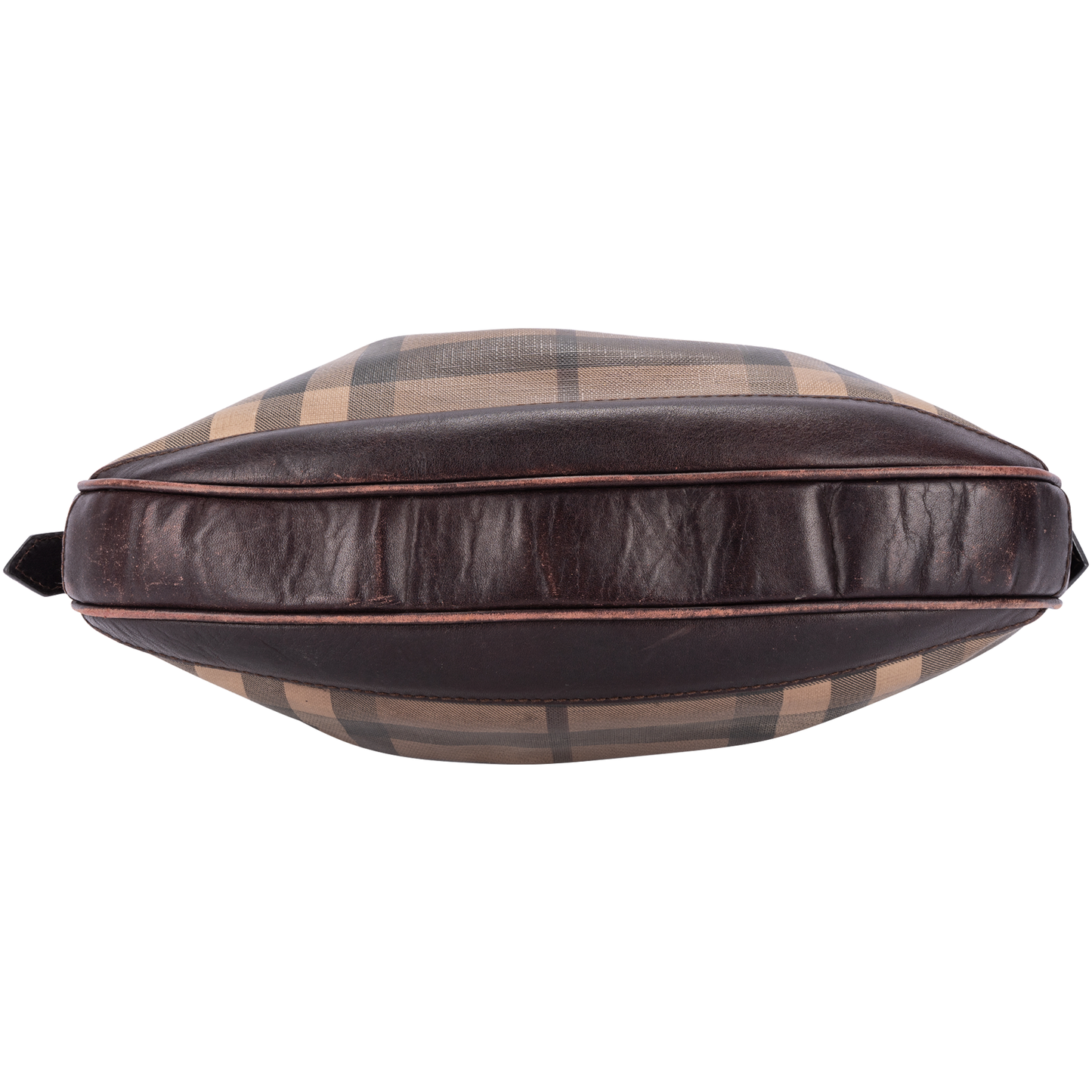 Burberry Smoked Check Brooklyn Hobo Shoulder Bag