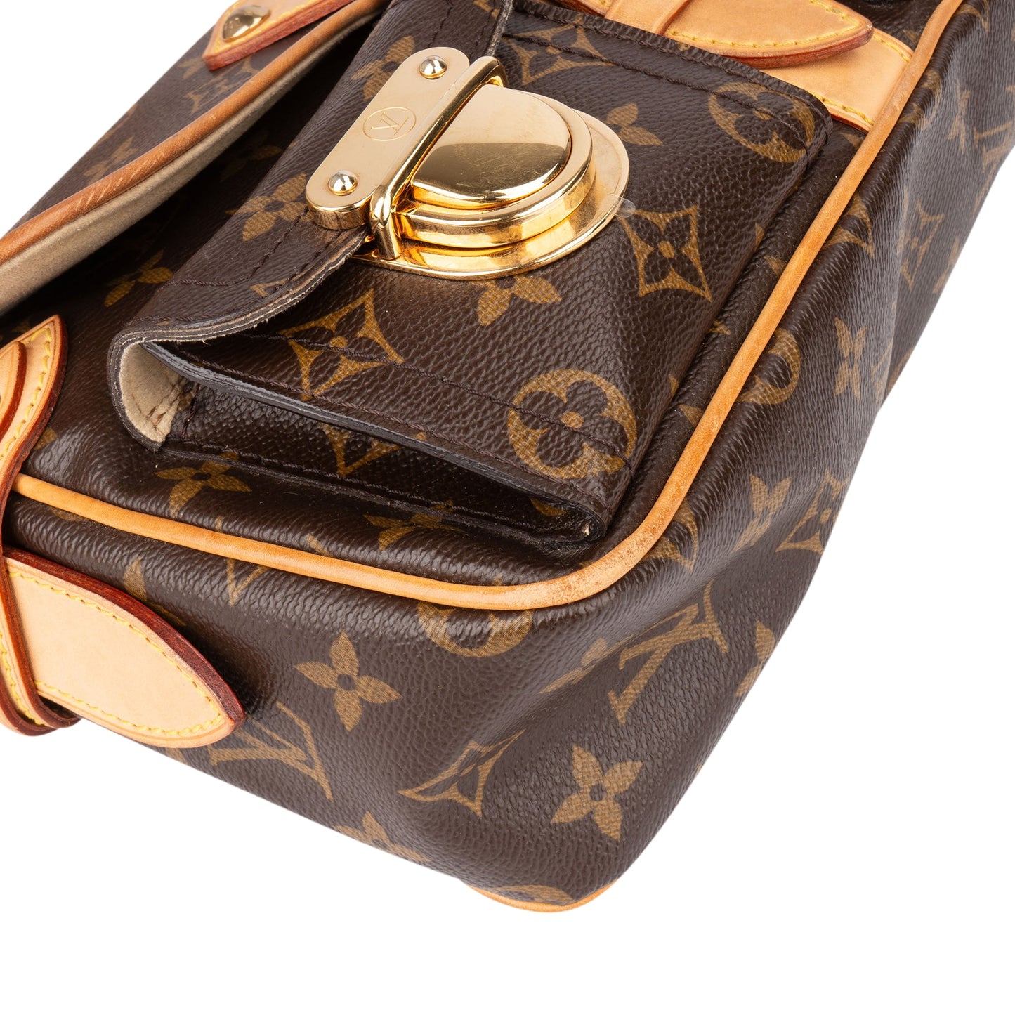Louis Vuitton Canvas Monogram Hudson PM Shoulder Bag