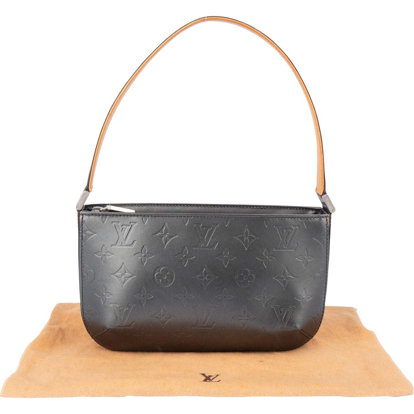 Louis Vuitton Grey Monogram Pochette Mat Fowler Shoulder Bag