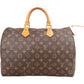 Louis Vuitton Canvas Monogram Speedy 35 Handbag