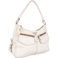 Prada White Triangle Shoulder Bag