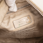 Prada White Triangle Shoulder Bag
