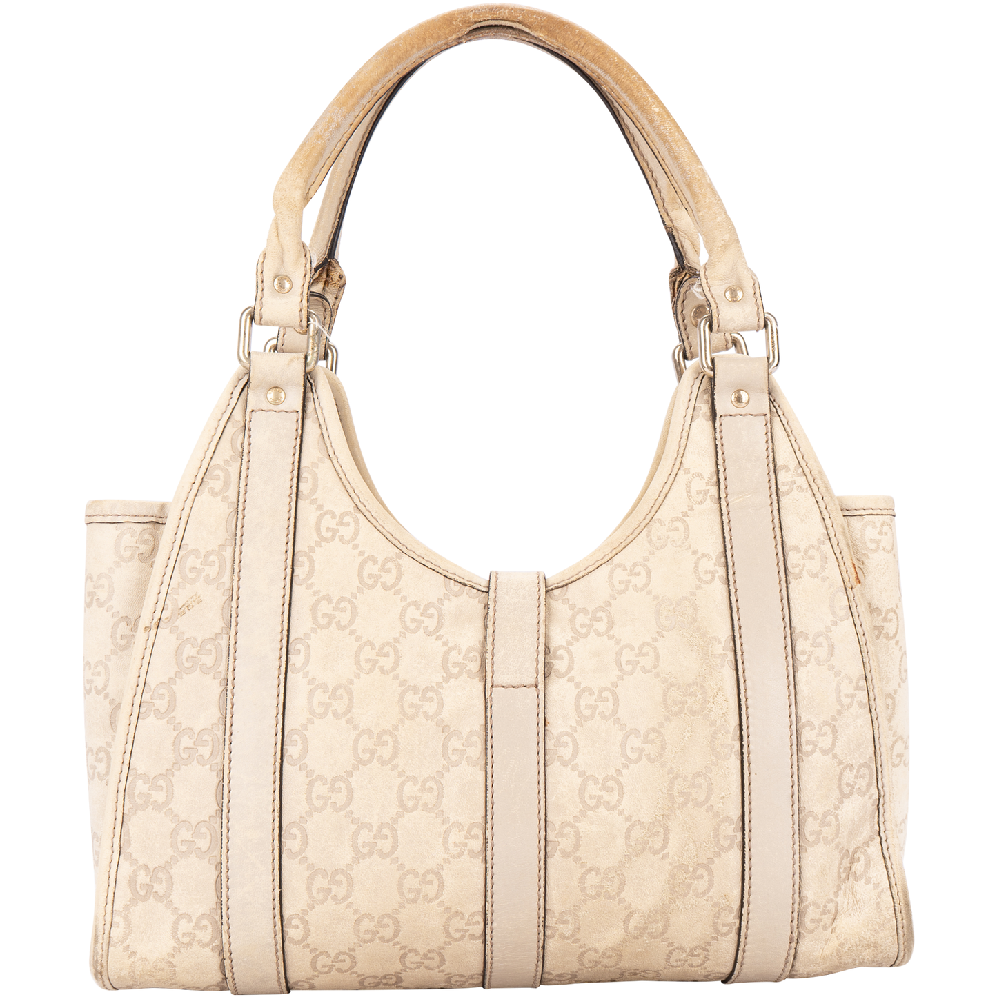 Gucci GG Monogram Leather Jackie Shoulder Bag