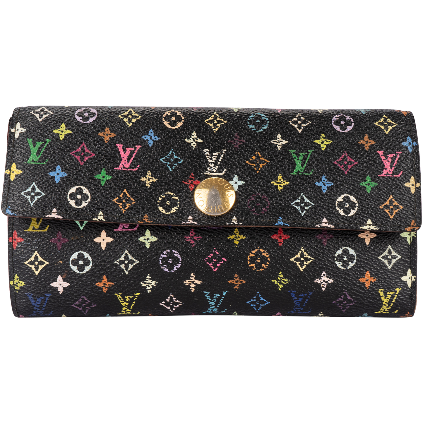 Louis Vuitton Murakami Multicolor Sarah Wallet