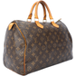 Louis Vuitton Canvas Monogramm Speedy 35
