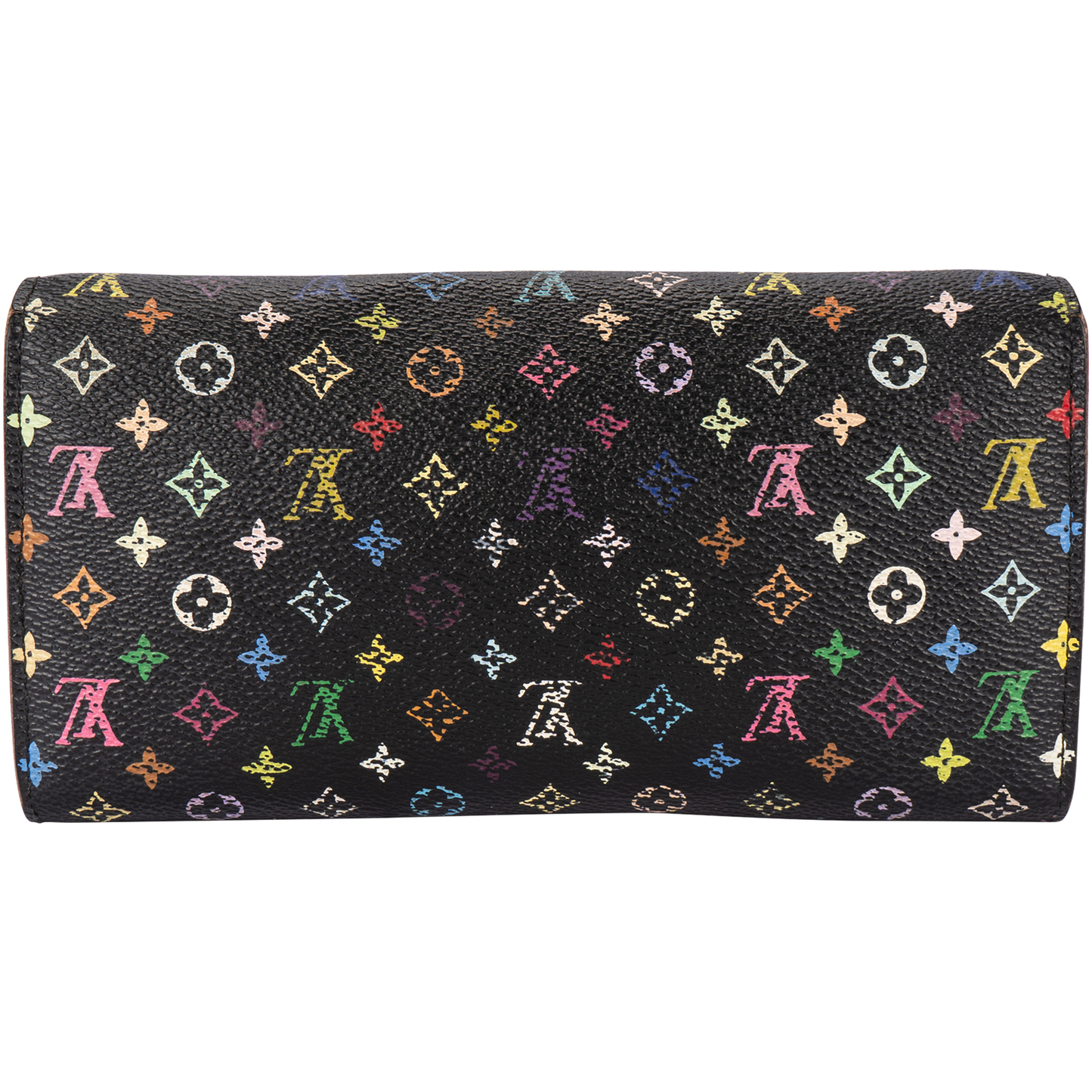 Louis Vuitton Murakami Multicolor Sarah Wallet