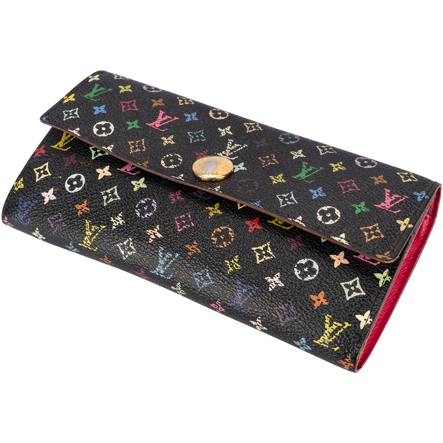 Louis Vuitton Murakami Multicolor Sarah Wallet