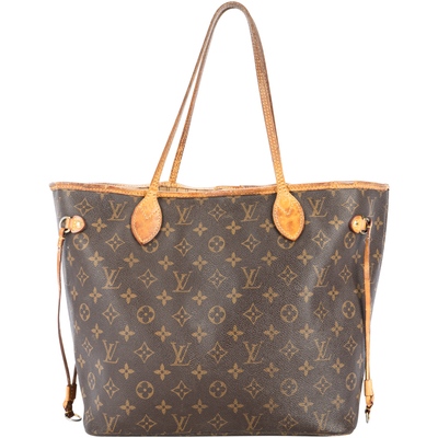 Louis Vuitton Canvas Monogram Neverfull MM Einkaufstasche