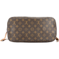 Louis Vuitton Canvas Monogram Neverfull MM Einkaufstasche