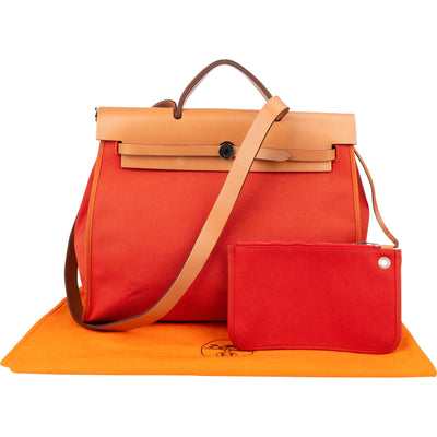 Hermès Classic Cotton Herbag 39 Handbag