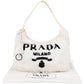 Prada White Terry Re- Edition Handbag