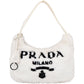 Prada White Terry Re- Edition Handbag