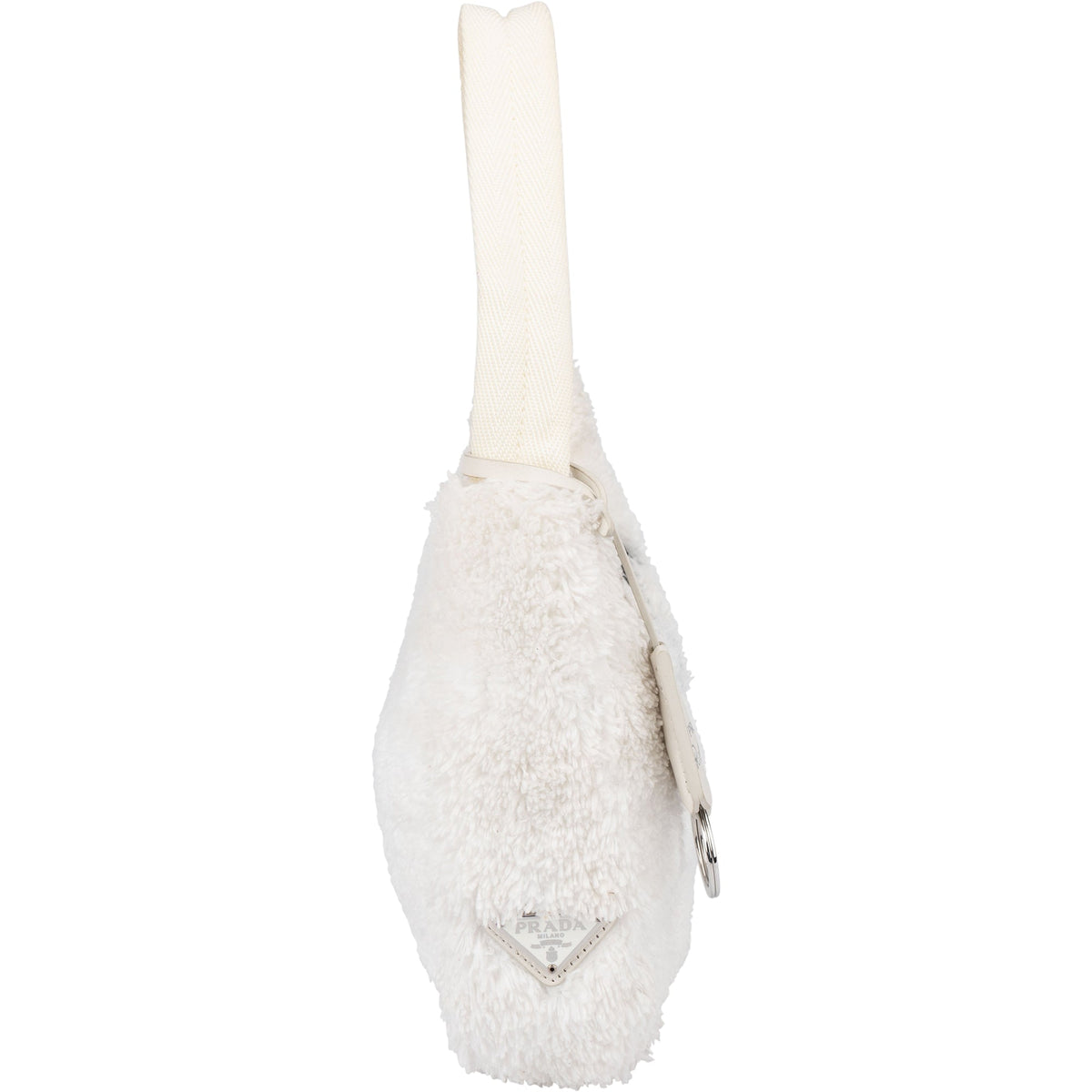 Prada White Terry Re- Edition Handbag