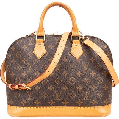 Louis Vuitton Canvas Monogram Alma PM Handbag