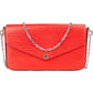 Louis Vuitton Rouge Epi Leather Felicie Crossbody Bag