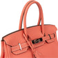 Hermès Crevette Taurillon Clemence Leather Birkin 30 Handbag