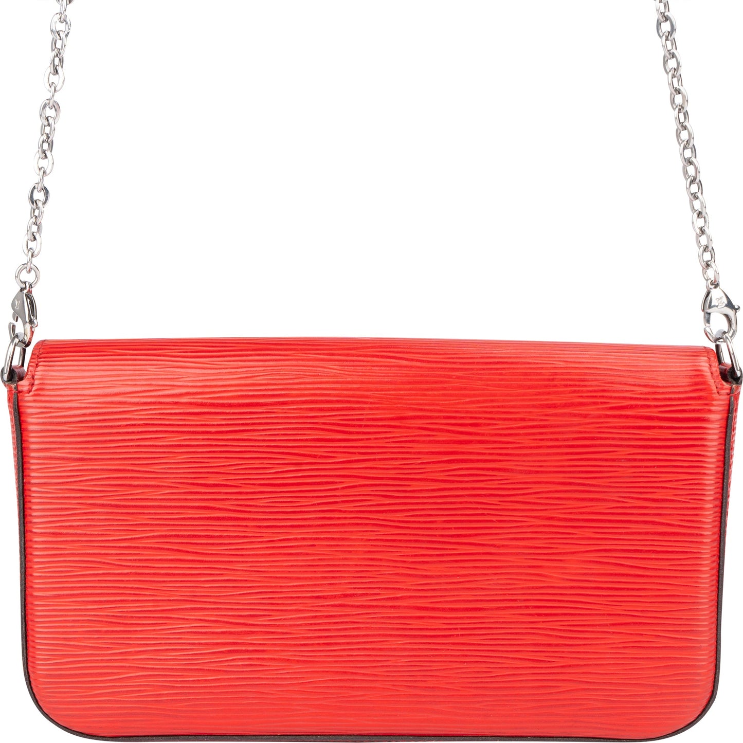 Louis Vuitton Rouge Epi Leather Felicie Crossbody Bag