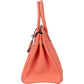 Hermès Crevette Taurillon Clemence Leather Birkin 30 Handbag