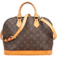 Louis Vuitton Canvas Monogram Alma PM Handbag