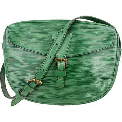 Louis Vuitton Green Epi Leather Jeune Fille MM Crossbody Bag