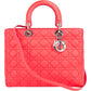 Christian Dior Quilted Leather Lady Dior Handbag
