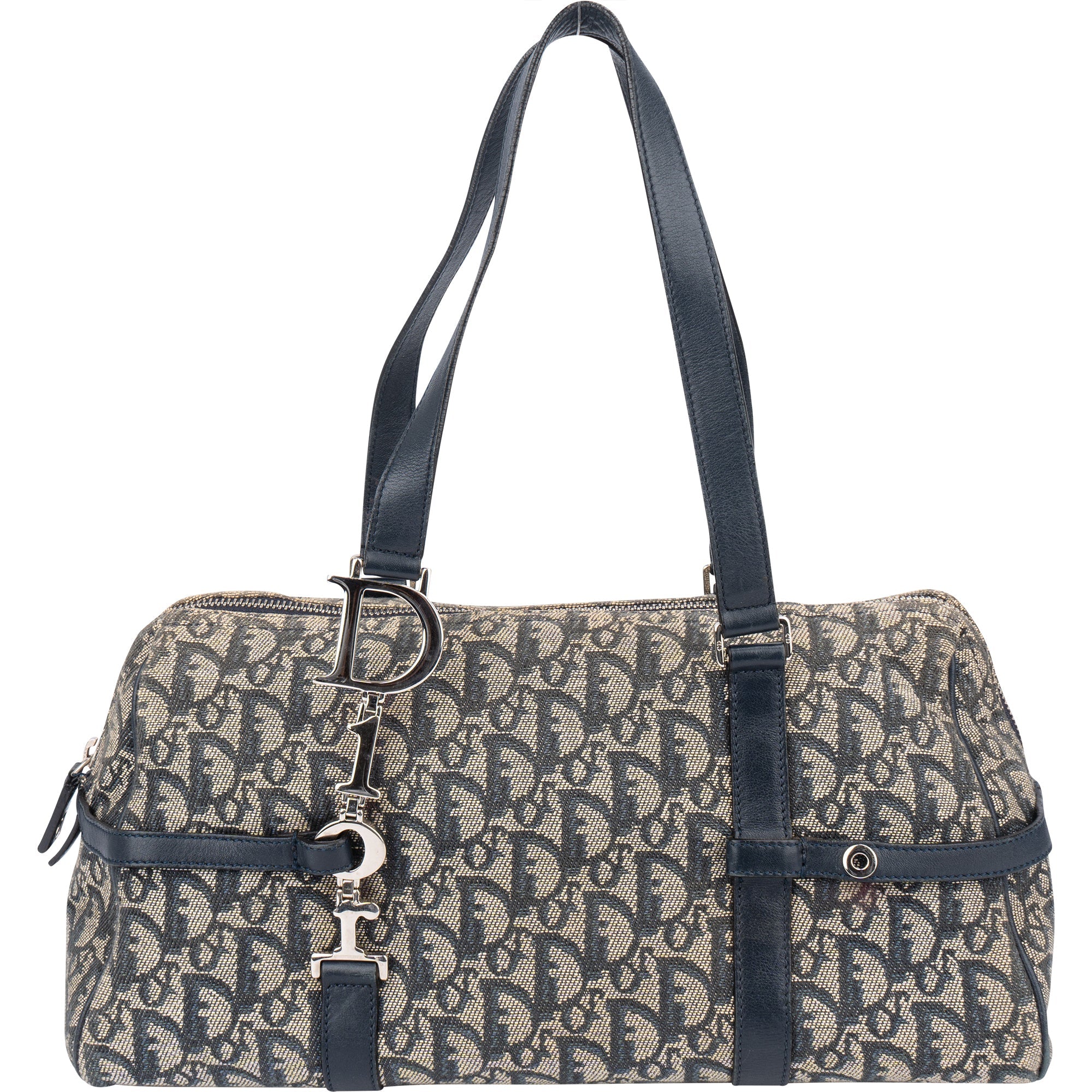 Christian Dior Trotter Monogram Boston Handbag