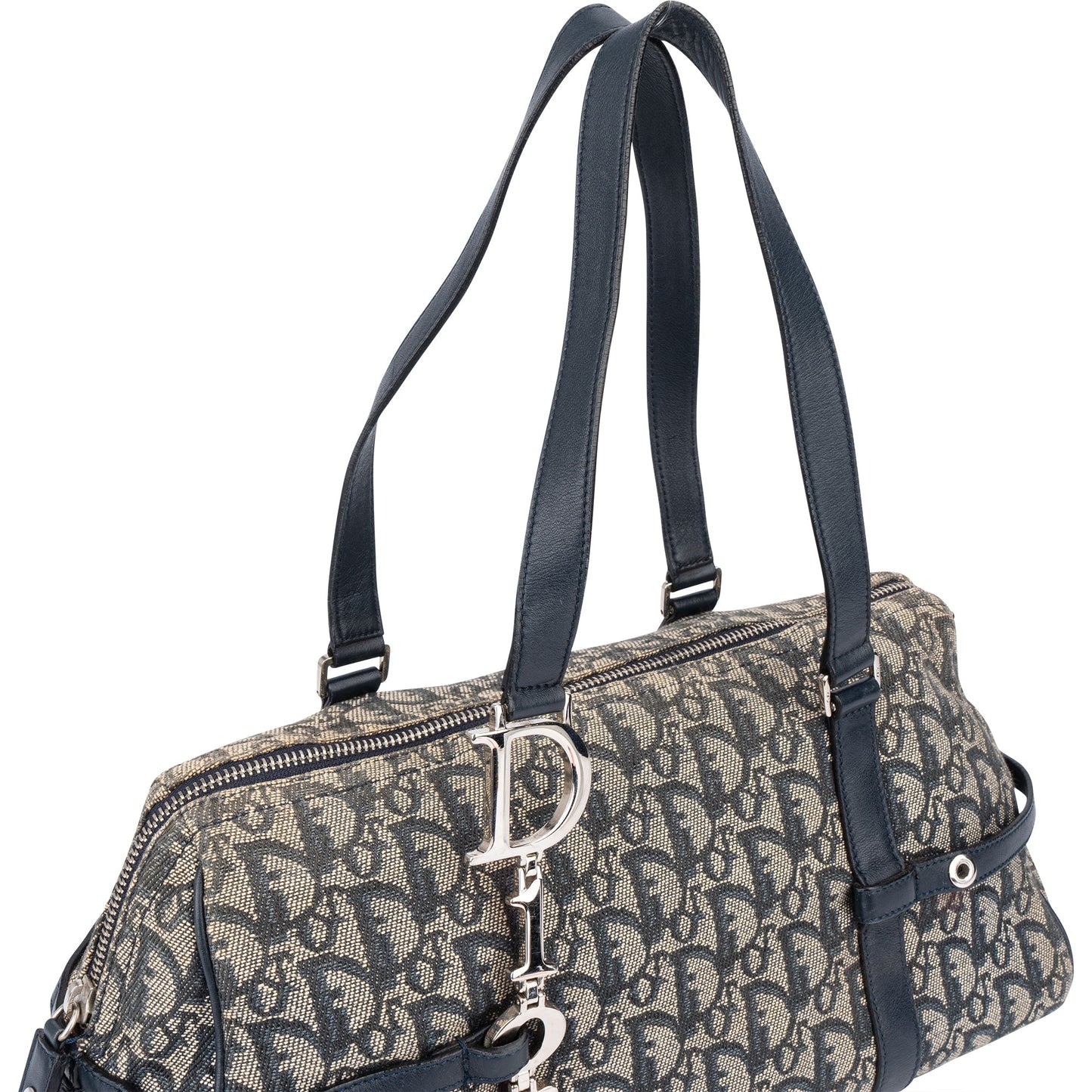 Christian Dior Trotter Monogram Boston Handbag