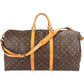 Louis Vuitton Monogram Canvas Keepall 55 Bandoulière Travel Bag