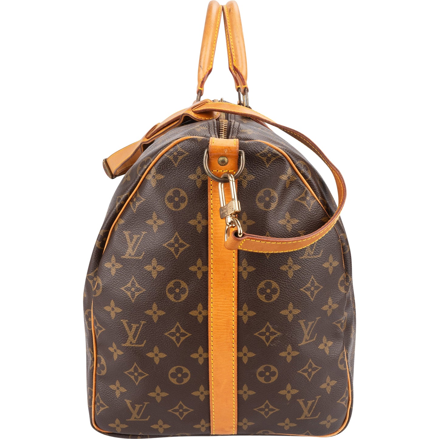 Louis Vuitton Monogram Canvas Keepall 55 Bandoulière Travel Bag