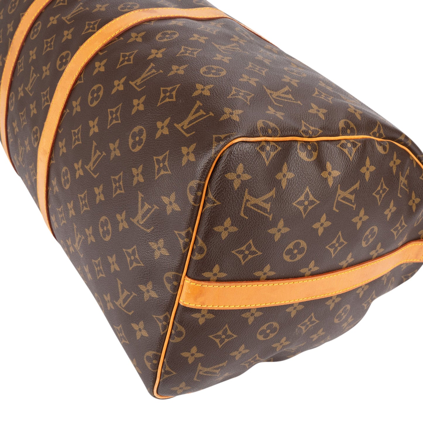 Louis Vuitton Monogram Canvas Keepall 55 Bandoulière Travel Bag