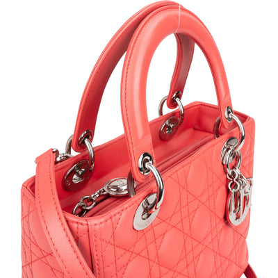 Christian Dior Quilted Leather Lady Dior Handbag