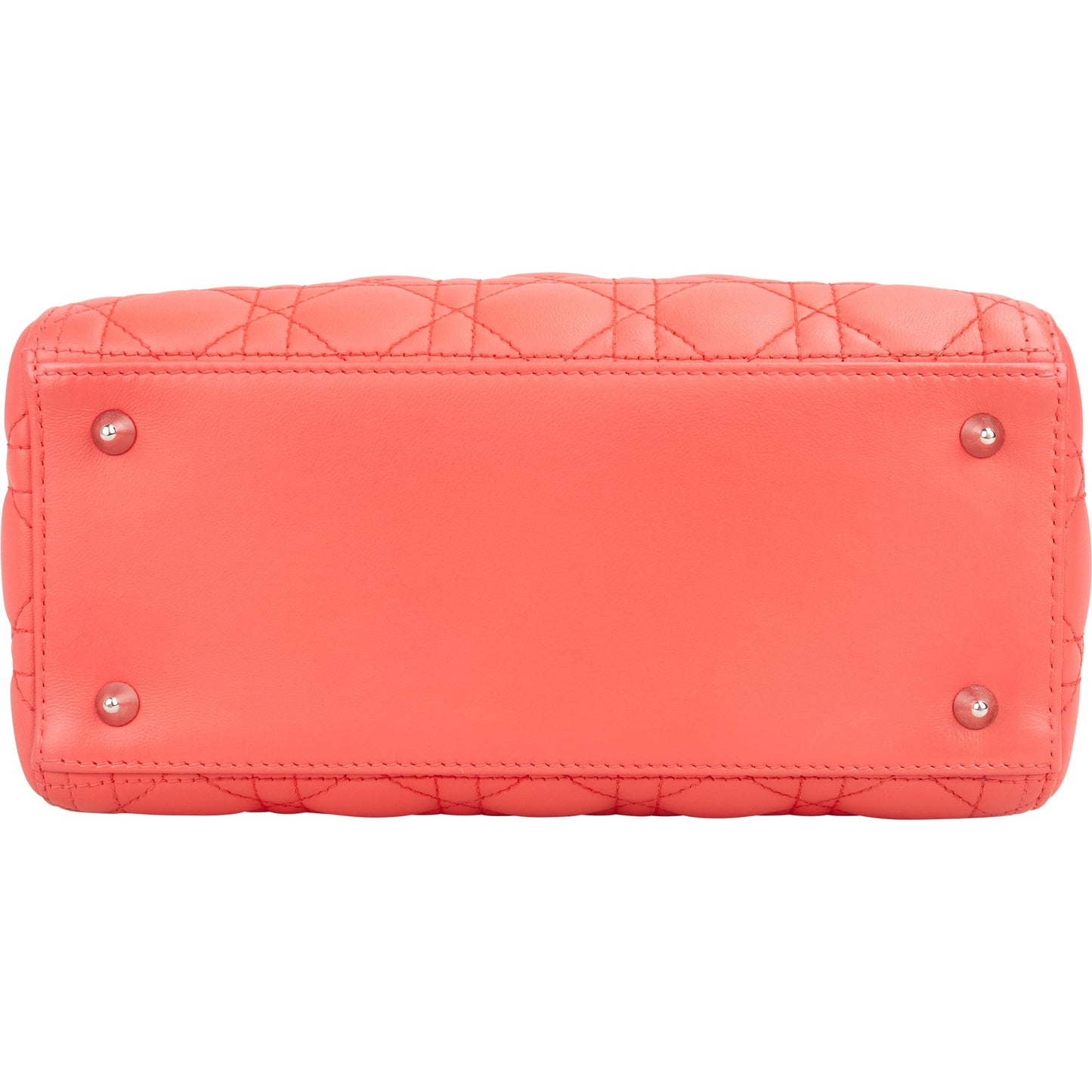Christian Dior Quilted Leather Lady Dior Handbag