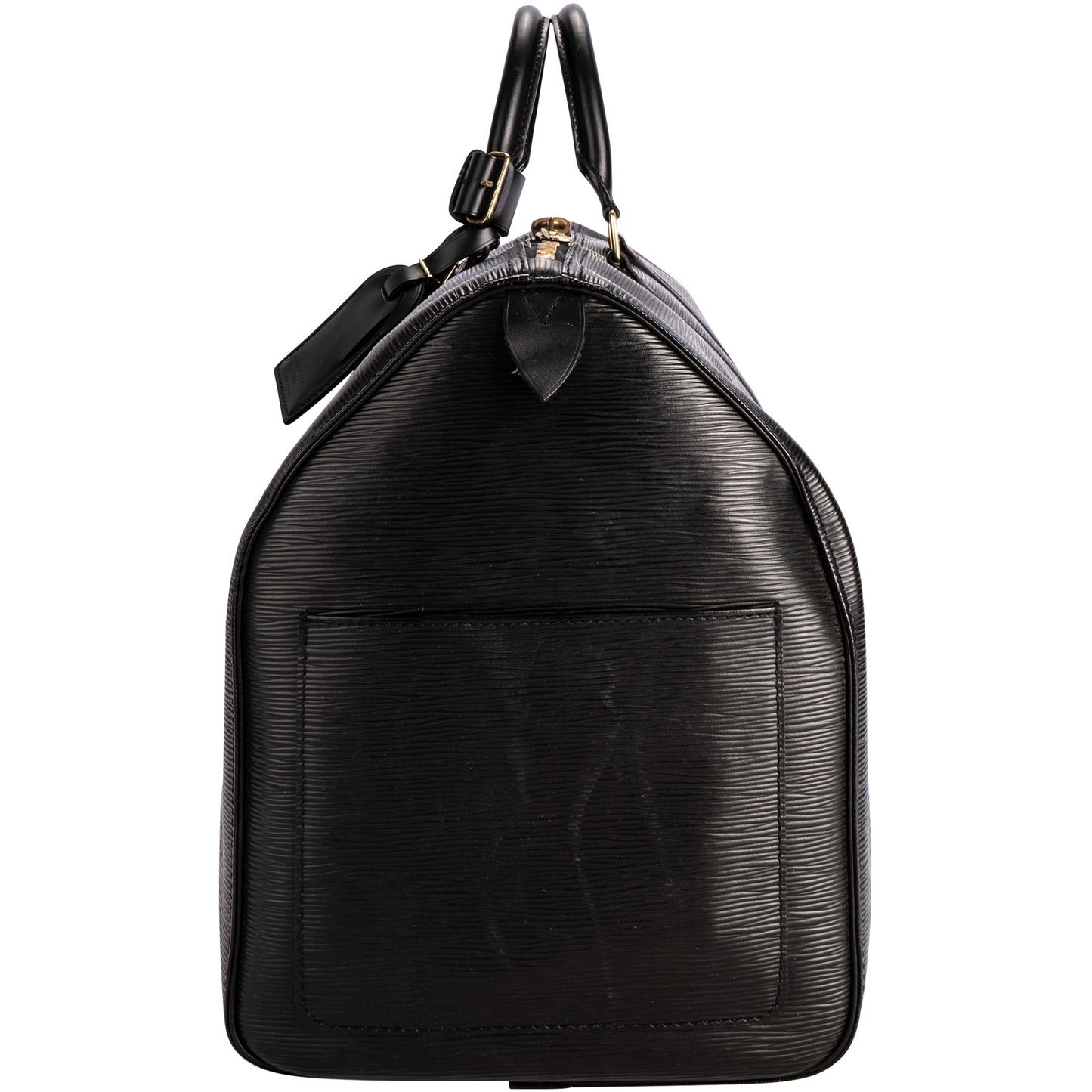 Louis Vuitton Noir Epi Leather Keepall 50