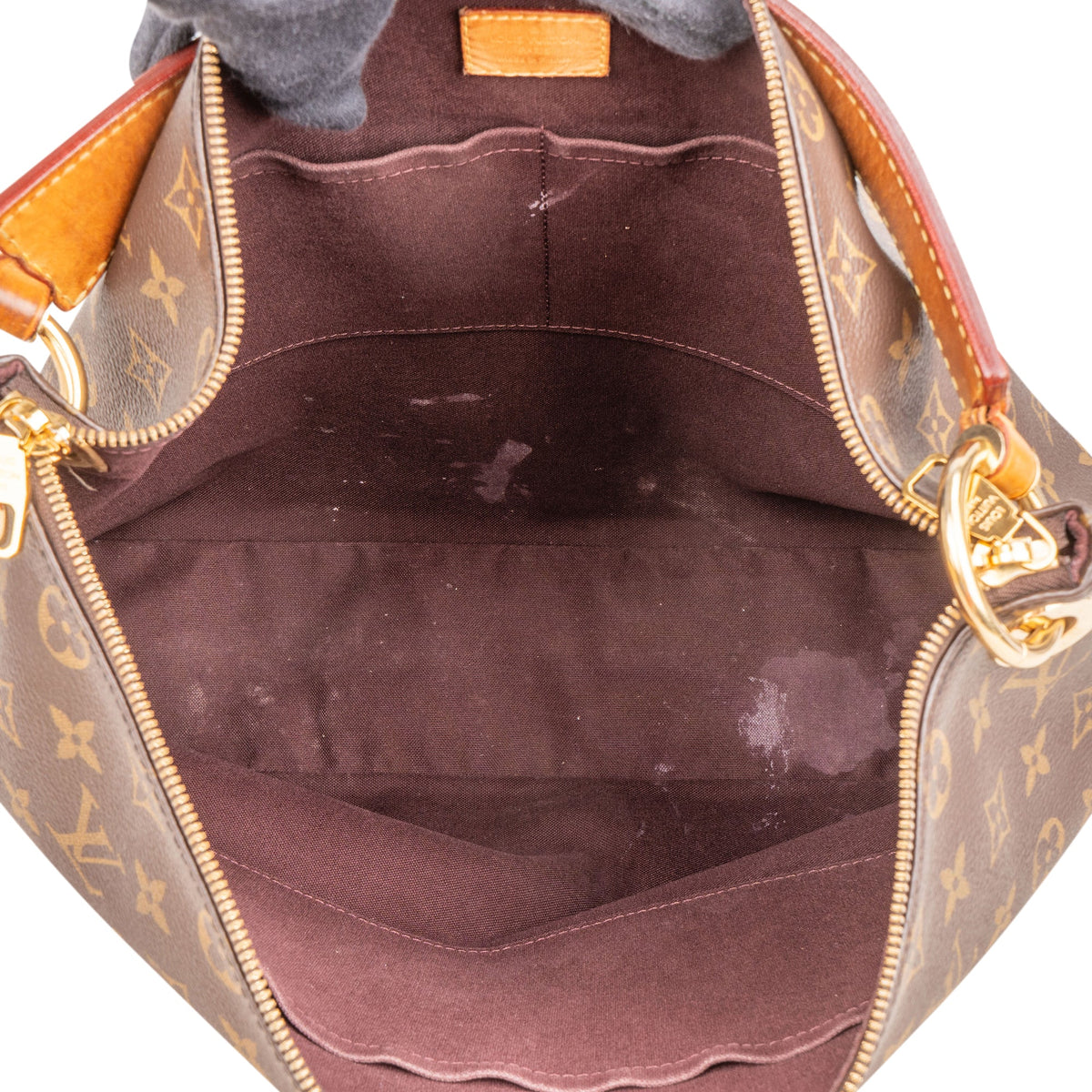 Louis Vuitton Monogram Canvas Berri MM Shoulder Bag