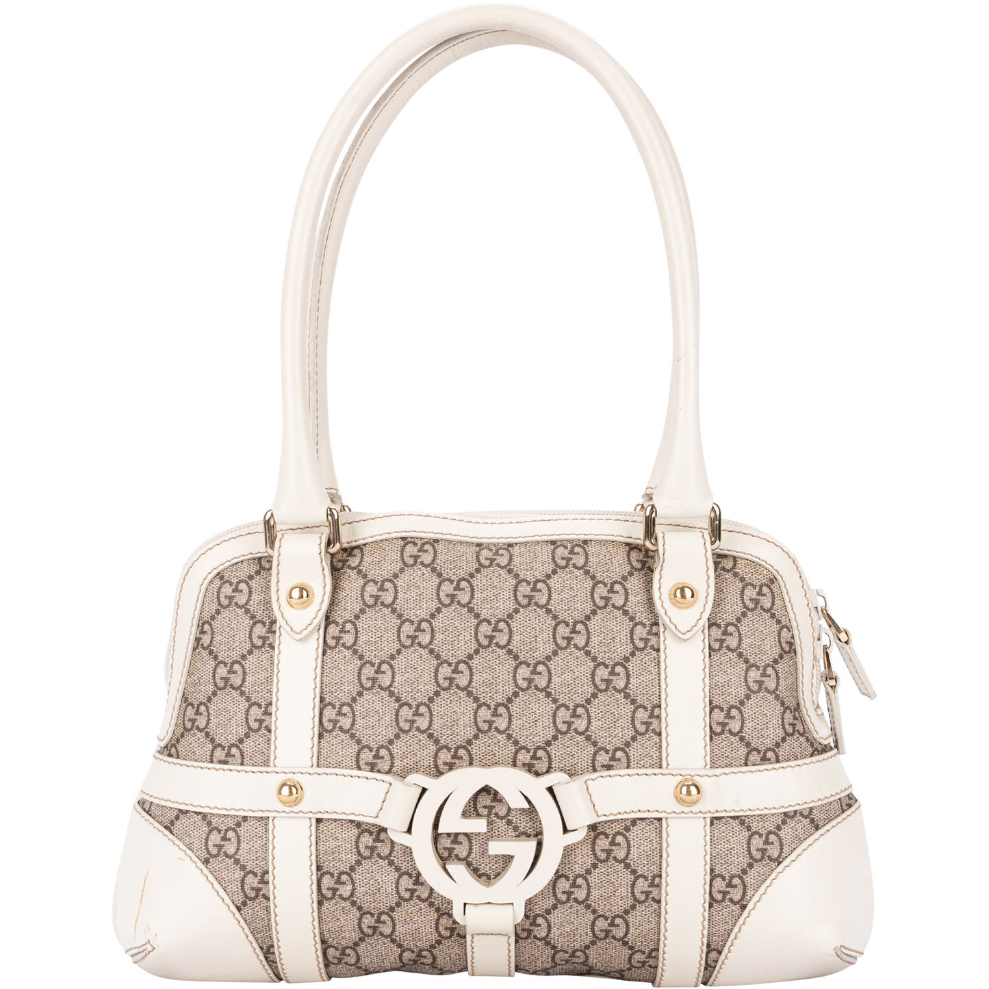 Gucci Monogram Supreme Shoulder Bag